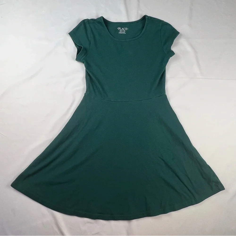 The Children’s Place - Girl’s short sleeve dress - Medium (7/8) - 2 Pack